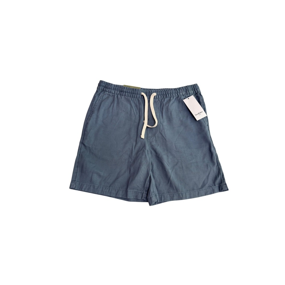 Goodfellow & Co Mens Vintage Collection Pull On Shorts Blue Size M 7 Inch Inseam